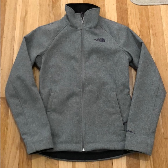 north face windwall grey